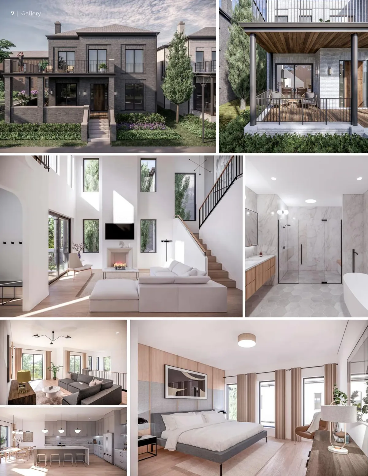 Magazine gallery spread for Scioto Villas · Upper Arlington