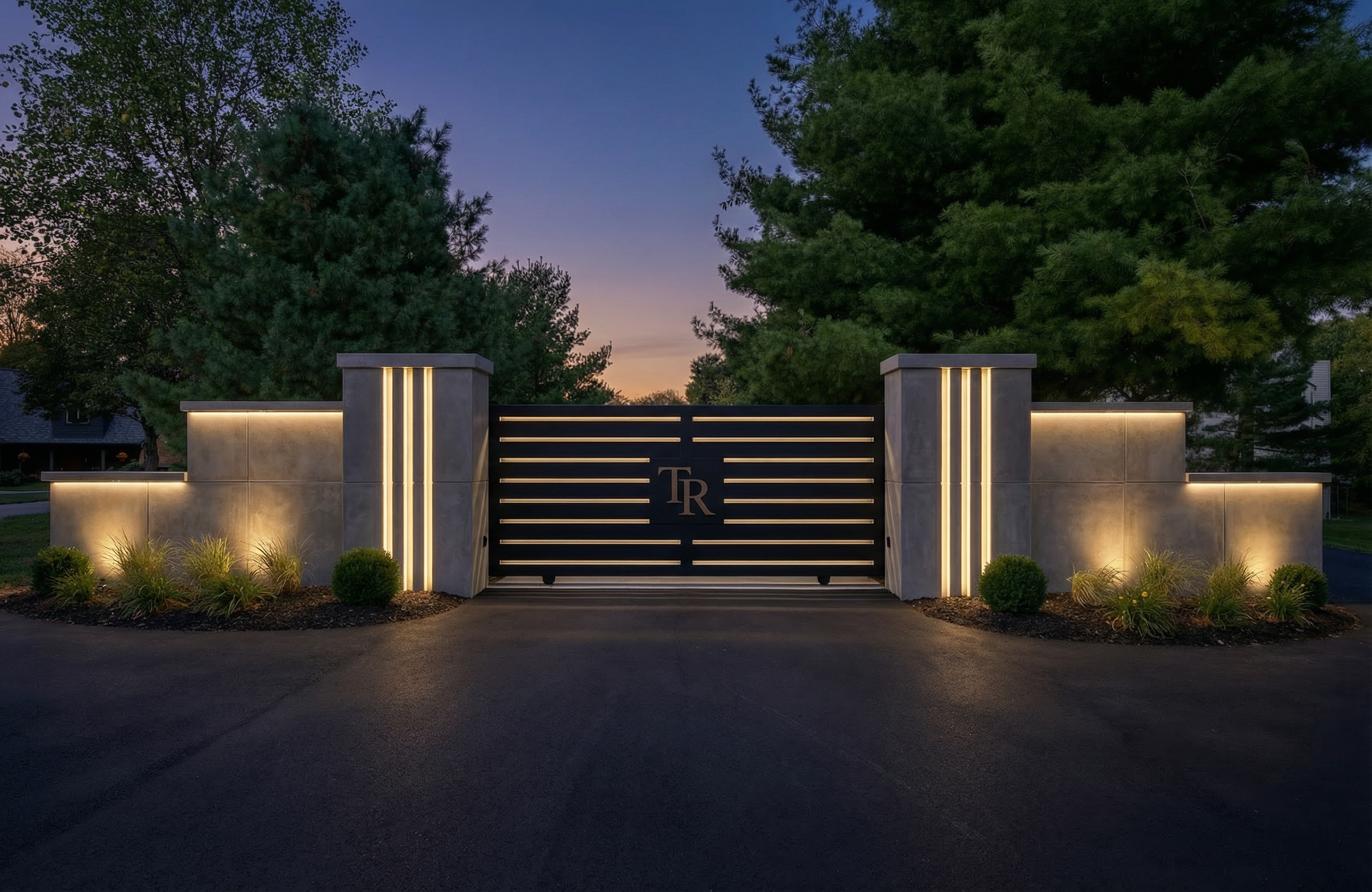 CGI gate concept rendering