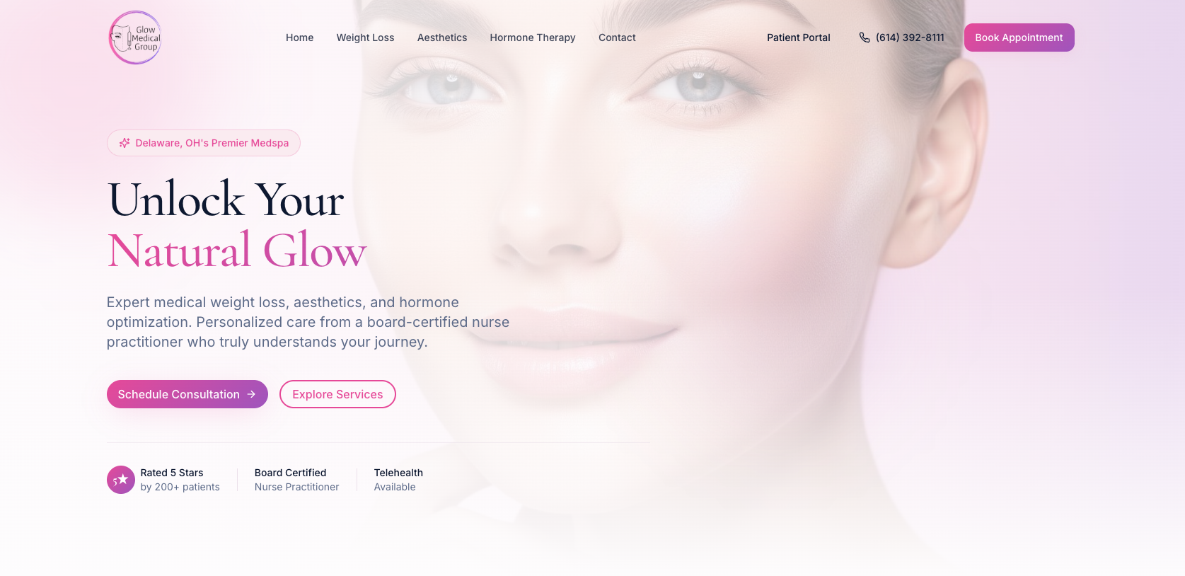 Medical practice website