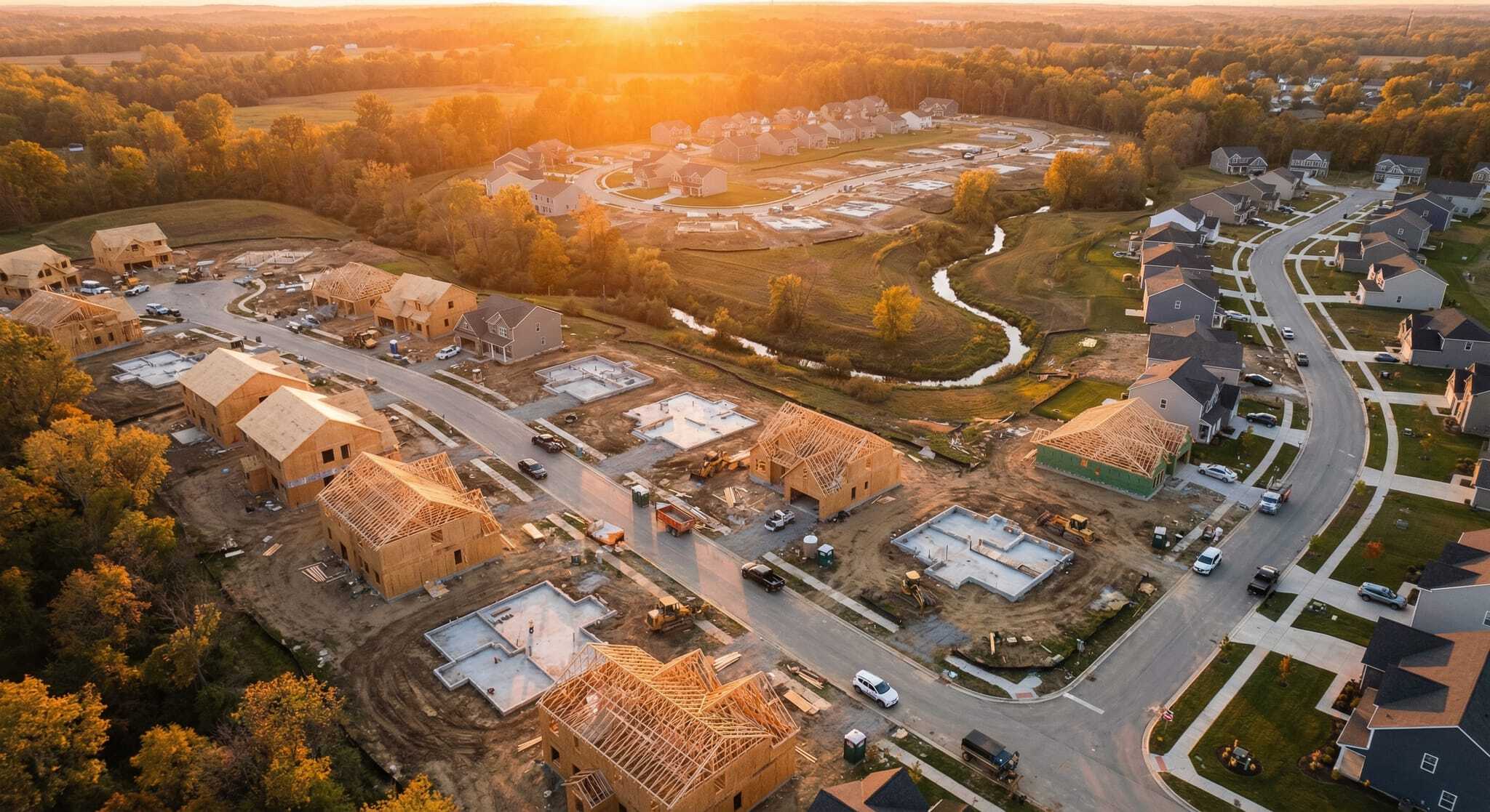 Construction site hero image